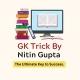GK Trick By Nitin Gupta || Current Affairs , GK and All Subject Free PDF Download Here