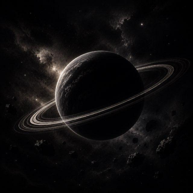 زُحــل الاسـود