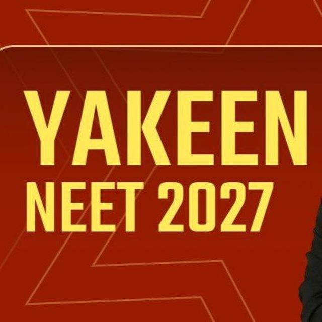 Pw Yakeen Neet 2027 Lectures