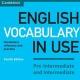English Vocabulary in Use Pre-Intermediate and Intermediate