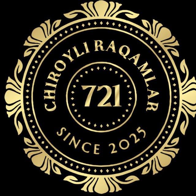 Chiroyli Raqamlar 721 ️
