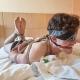 Guy tickling