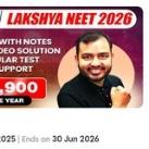 Lakshya NEET Lectures 2027 PW