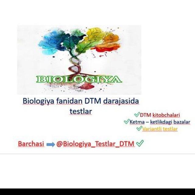 Kimyo Biologiya testlar