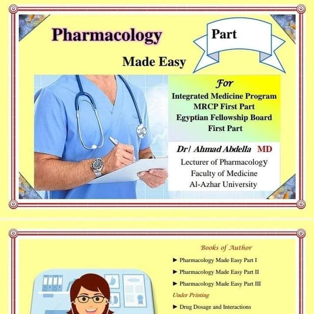 Pharmacology🤝 made🤝 easy🤝