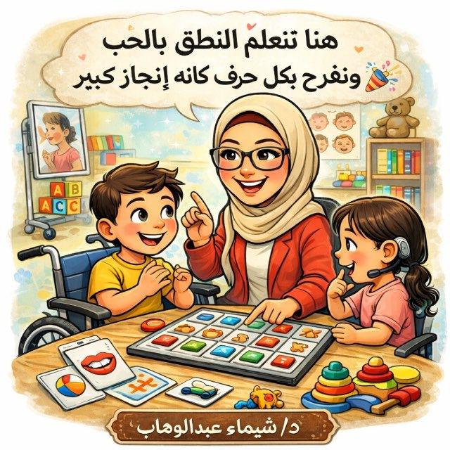 د/شيماء عبدالوهاب اخصائيه تخاطب