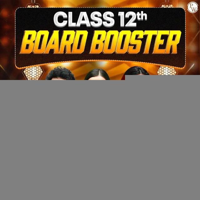 CLASS 12 BOARD BOOSTER 2026 PW