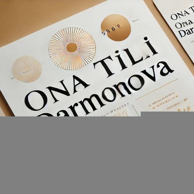 ONA TILI|DARMONOVA
