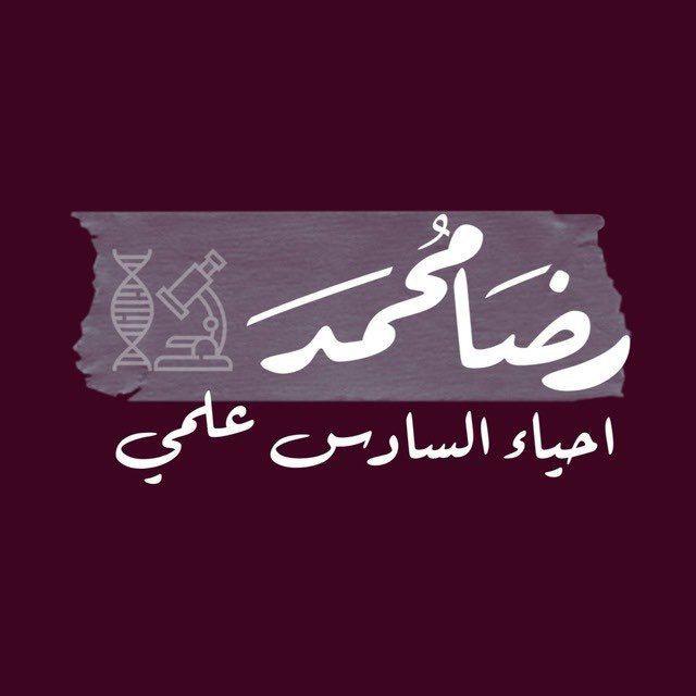 رضا محمد / احياء السادس علمي
