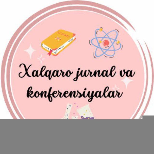 Xalqaro jurnal va konferensiyalar