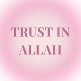 Purity ( trust in Allah ) 🏹 .