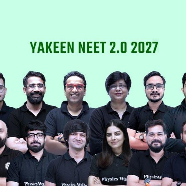 PW YAKEEN 2.0 NEET 2027 LEGENDS