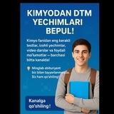 👨‍🔬KIMYO & 🔬BIOLOGIYA