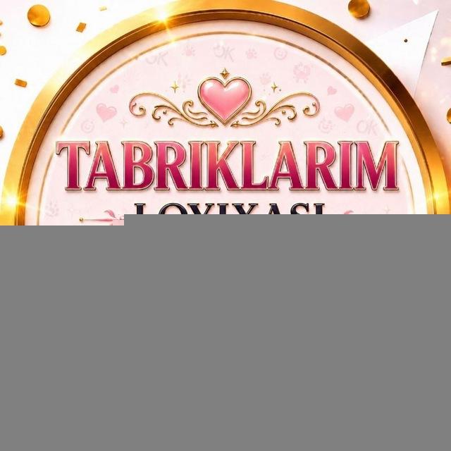 Yaqinlarimga tabrik loyihasi