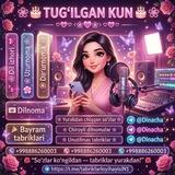 🌸 TUG'ULGAN KUN TABRIKLARIM