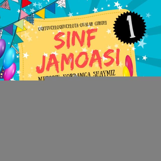 1-sinf MILLIY MAHORAT JAMOASI