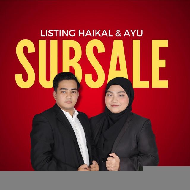 Listing Subsale Haikal || Ayu