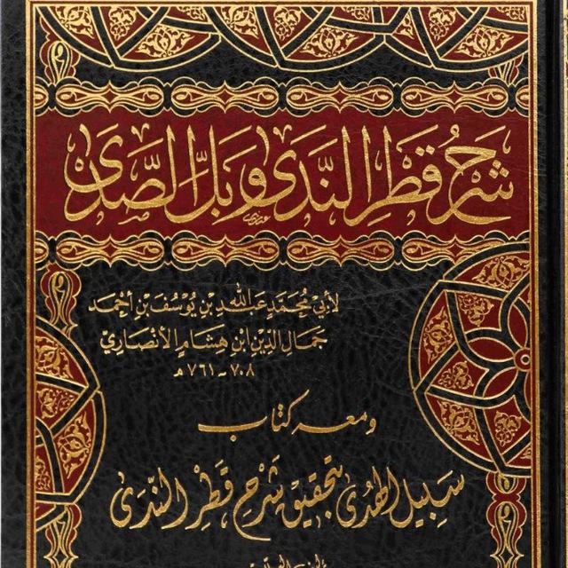 شرح قطر الندى وبل الصدى