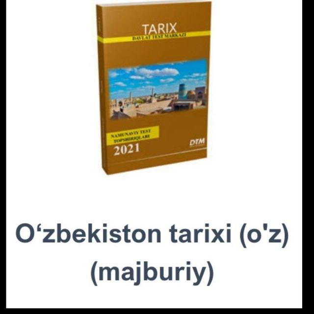 O‘ZBEKISTON TARIXI | MAJBURIY FAN