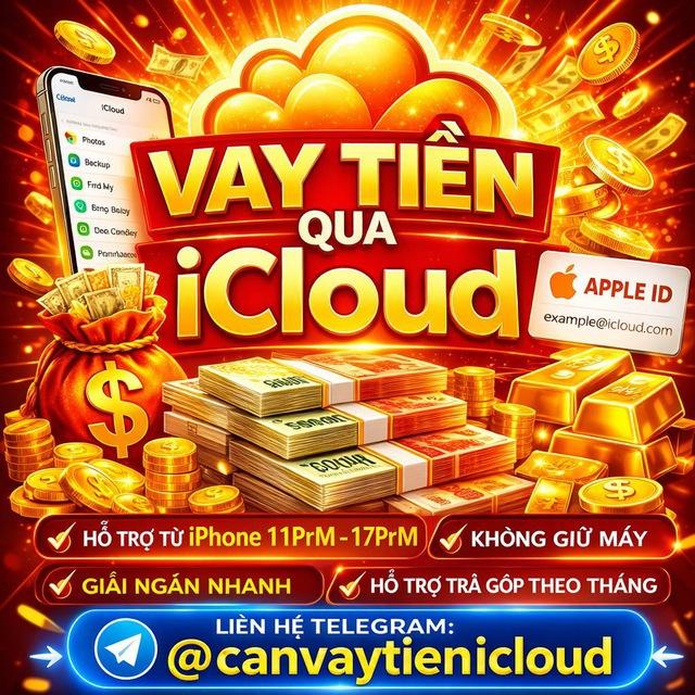 VAY ICLOUD IPHONE UY TÍN 7