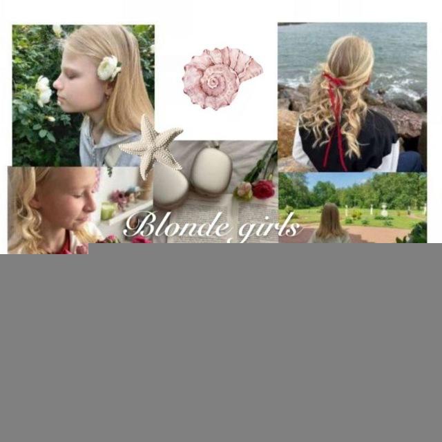 ꪆৎ Blonde girls ˖ ࣪⊹