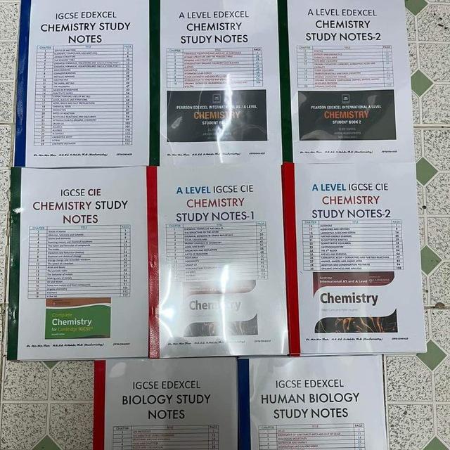 IGCSE Chemistry and Biology