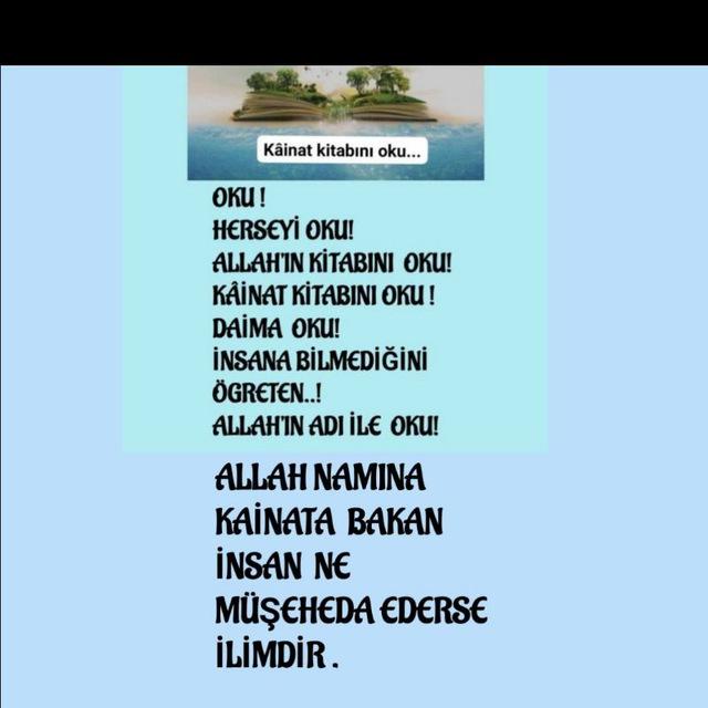 İLAHİ SANATLARI TEFEKKÜR EDİYORUZ. 🌹