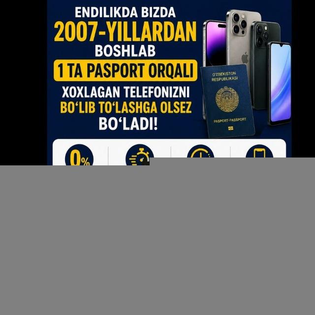 Vodiy Telefon Savdo Rasmi Kanali
