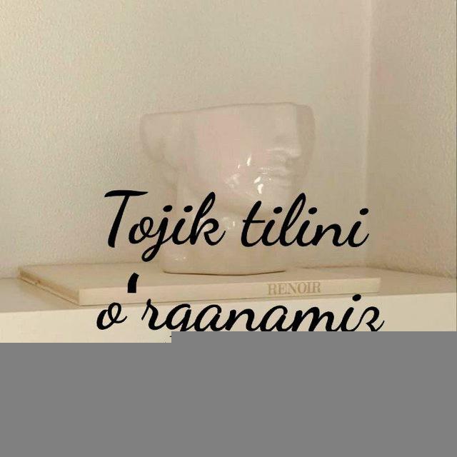 Tojik tilini oʻrganamiz
