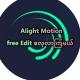 Alight Motion Edit freeလေ့လာကြမယ်