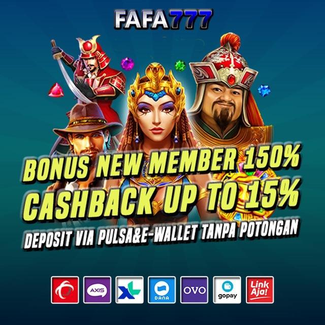 JUDI SLOT GACOR FAFA777