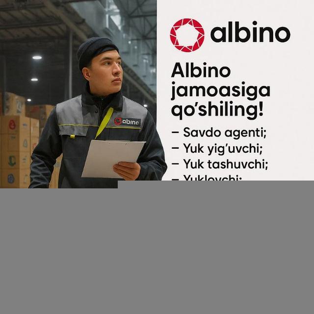 "Albino"ga ishga marhamat !