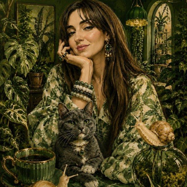 Цветы | 50 оттенков зеленого 🌿