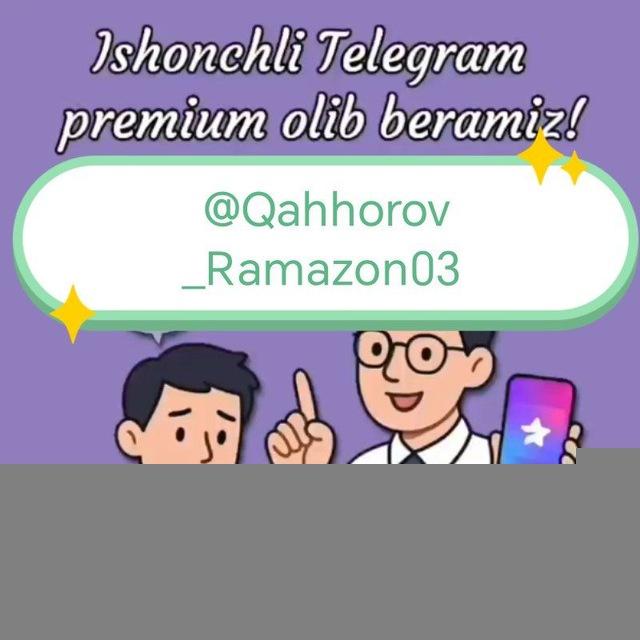 Telegram premium olish hizmati (ishonchli va Tezkor)