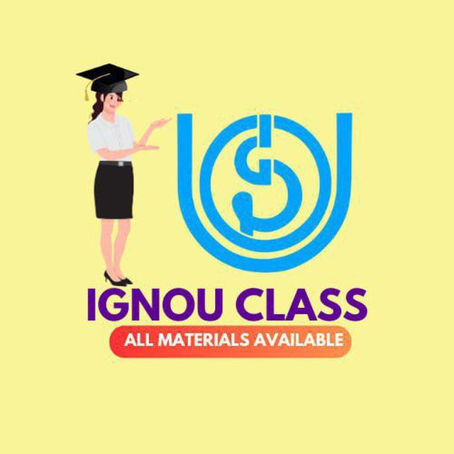 IGNOU SOLVED ASSIGNMENT