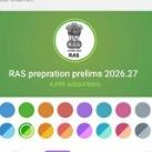 RAS prepration prelims 2026.27
