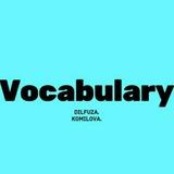 ENGLISH VOCABULARY 🧠