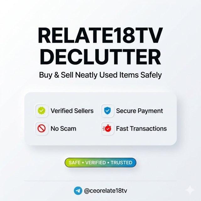 RELATE18TV DECLUTTER SERVICES