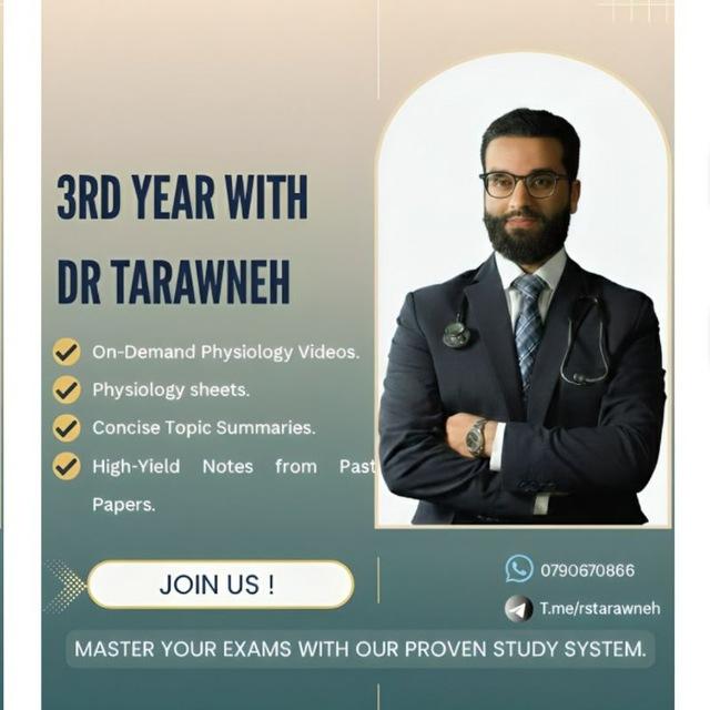 3rd year with Dr. Tarawneh