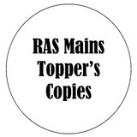 RAS MAINS TOPPER'S COPIES