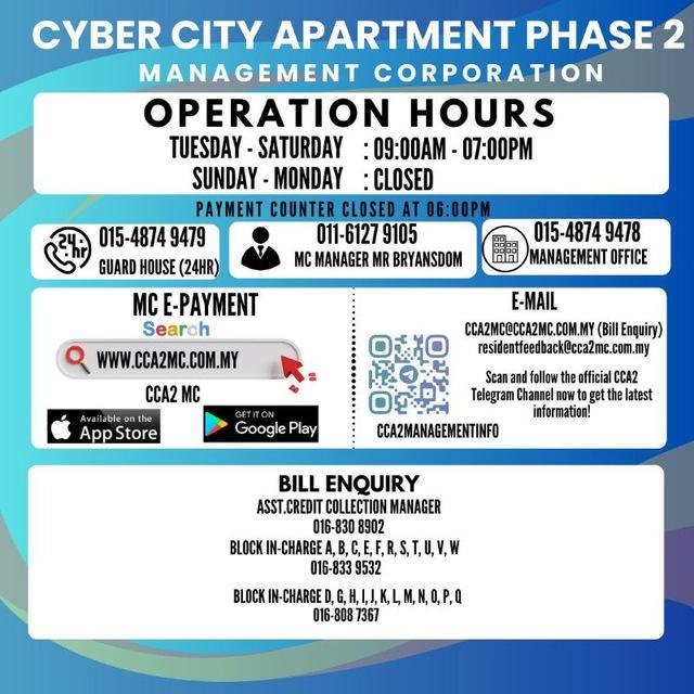 CYBER CITY APARTMENT 2 (LATEST INFO)