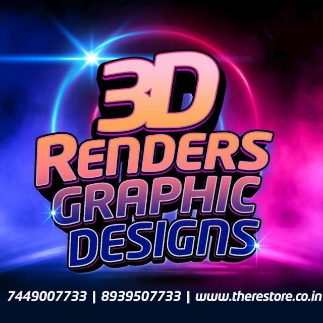 3D RENDERS & GRAPHIC DESIGNS
