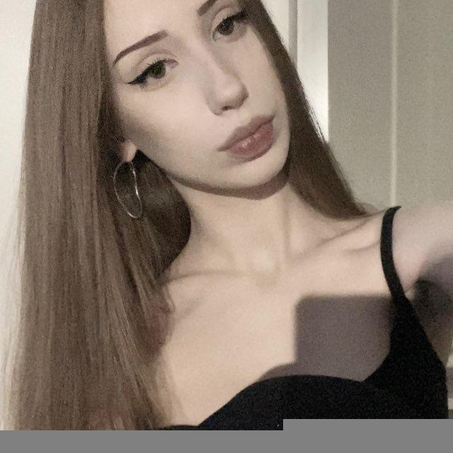 Glossy glowing girl