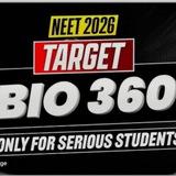 TARGET BIO'360' TEST SERIES