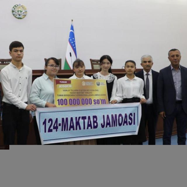 124-maktab Rasmiy kanal