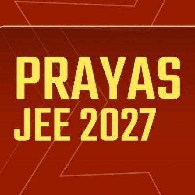 PW Prayas JEE Lectures 2027