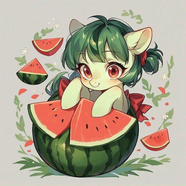 Арбузная пони 🍉 Уютные розыгрыши 🍉