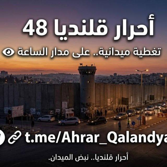 احرار قلنديا و كفر عقب🖤🫡