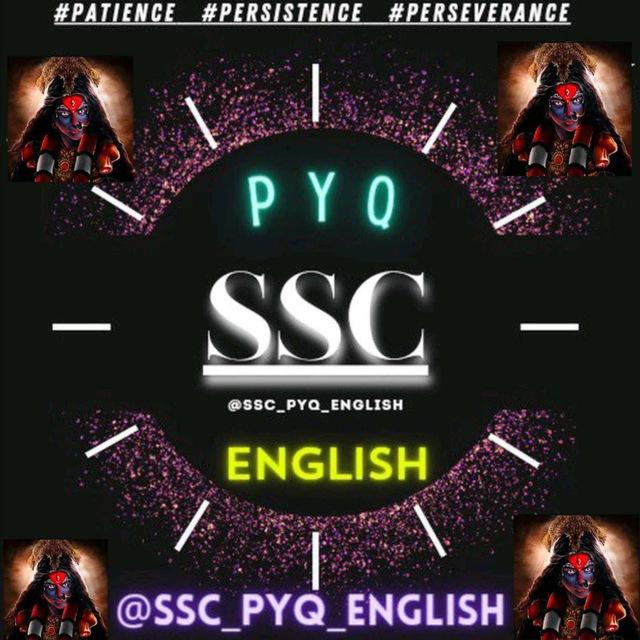 SSC PYQ ENGLISHgs