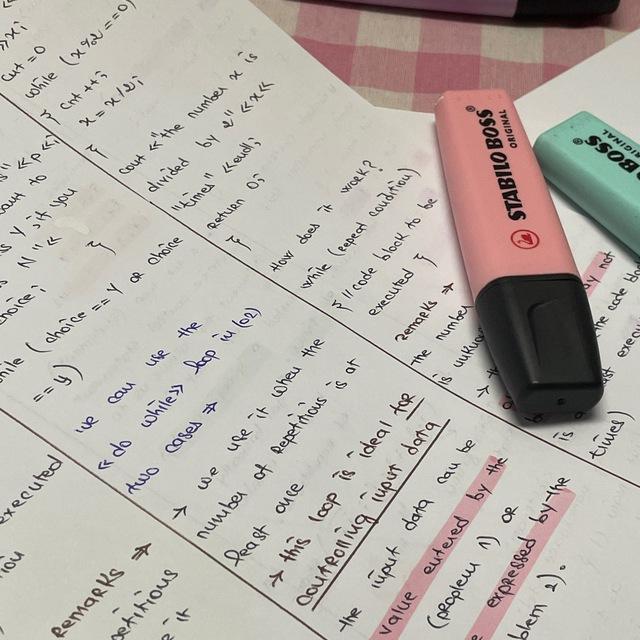 Bac studygram 🎀